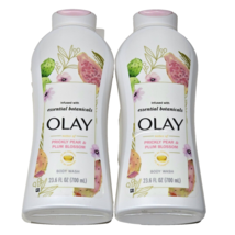 2 Pk Olay Infused With Essential Botanicals Prickly Pear Plum Blossom Bo... - $29.99