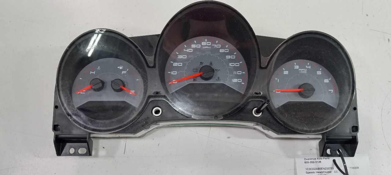 Speedometer Cluster MPH 120 Without Display Screen Fits 11-14 AVENGER - $59.94