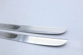 02-08 JAGUAR X-TYPE FRONT DOOR SCUFF PLATES PANELS TRIM PAIR Q9547 image 5