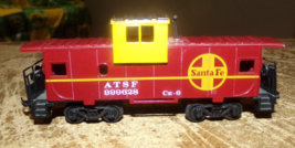 HO scale ATSF #999628 CE-6 bachmann santa fe caboose nice used - £7.96 GBP