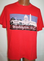 Vintage 80s Washington Dc White House Capitol 50/50 Single Stitch T-SHIRT L Vtg - £27.24 GBP