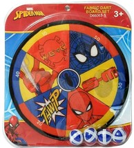 Marvel Spider-man Thwip 11in Fabric Dart Board Set (3+) NWT - $237.75 MXN