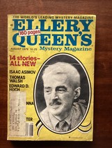 Ellery Queen&#39;s Mystery Magazine - August 1979 - Helen Mc Cloy, Isaac Asimov Etc - £3.11 GBP