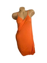 LAMade Orange Wrap Dress Small New NWT Low Back - $365.81 MXN