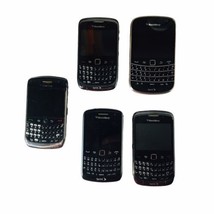 Bundle X5 BlackBerry Various Models PARTS ONLY UNTESTED KeyBoard  Cell P... - $85.49
