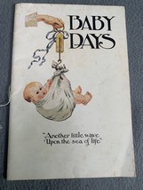 &quot;Baby Days&quot; 1915 Vintage Baby Record Book By Lillie A. Faris - €6,89 EUR
