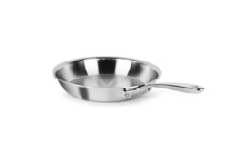 All-Clad  Stainless Steel D3 Everyday Deep  10.5&quot;  Fry-Pan w/All-clad oven mitts - £67.24 GBP