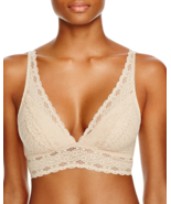 Wacoal Halo Lace Wire-Free Bralette 811205 Naturally Nude Size 34 - $18.81