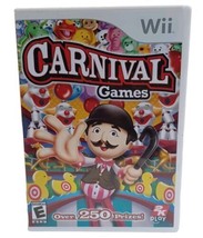 Carnival Games - Nintendo  Wii Game - Complete CIB Tested - $8.86