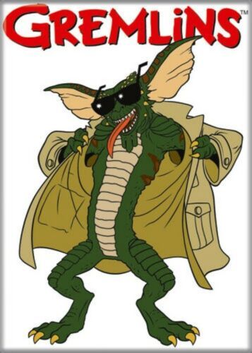 Gremlins Movie Flasher Gremlin Figure Refrigerator Magnet NEW UNUSED - $3.99