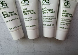 ARBONNE ABC BABY CARE Travel / Sample Set, 4x 3ml Tubes - $5.00