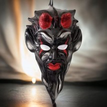 Venetian Devil Mask Italy Devil Kinky Goblin Queen Pagan Diavolo Shaitan Shatan - £56.69 GBP