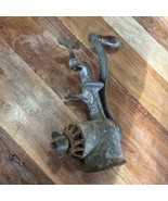 Antique Meat Grinder Universal No. 1 Wood Handle - $14.00