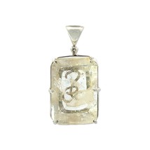 Stones Desire Manifestation Quartz Pendant Necklace (22&quot;) Clear - £204.27 GBP