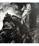 Sacrificial Pyre Burning Body Of A Norse King 1888 Victorian Art Print D... - €30,07 EUR