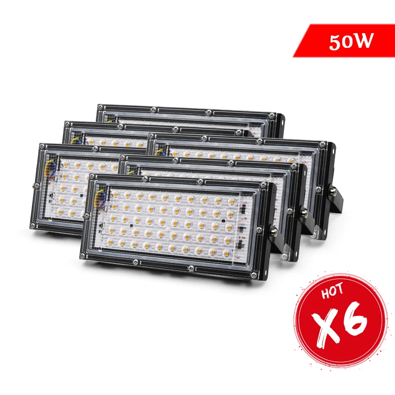 10 PCS LED Flood Lights 50W 100W 150W 220V Waterproof Outdoor LED Floodlight Spo - £194.78 GBP