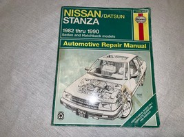 NISSAN/DATSUN STANZA 1982-990 SEDAN HATCHBACK HAYNES 72060 AUTO REPAIR M... - $24.29