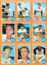 1968 Topps Minnesota Twins Team Lot 13 diff Dean Chance Jim Perry Dave Boswell ! - £7.95 GBP