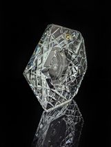Diamond Crown Cambridge Crystal  Ashtray   NIB image 4