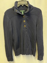 Lauren Ralph Lauren Mens Navy Sweater size M SKU 7041 - $33.27