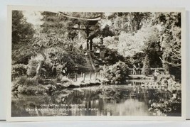 Oriental Tea Garden San Francisco Golden Gate Park RPPC Postcard L10 - £6.25 GBP
