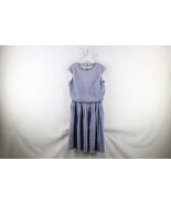 Vintage 60s 70s Womens Medium Distressed Sun Faded Pleated Sleeveless Dress - $629.63 MXN
