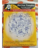 NEW Aunt Martha&#39;s 3788 - Decorator Motifs for Tea Towels Hot Iron Transfers - £1.42 GBP