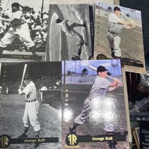 1995 Front Row Premium All Time Great George Kell  5 Card Set 1988/5000 - £1.57 GBP