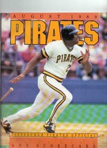 VINTAGE 1989 Pittsburgh Pirates St Louis Cardinals Program Scored - $14.84