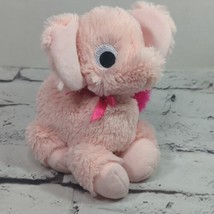 Manhattan Toy Pink Elephant Plush Stuffed Animal 9&quot; with Tags - $11.88