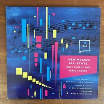 New Mexico All-State Mixed Chorus and Girls Chorus - 1965 - £31.54 GBP