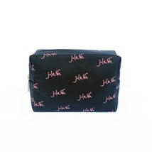 J-Lash Limited Edition Black &amp; Pink J-Lash Pattern Square Makeup Bag - MB20 - £5.87 GBP