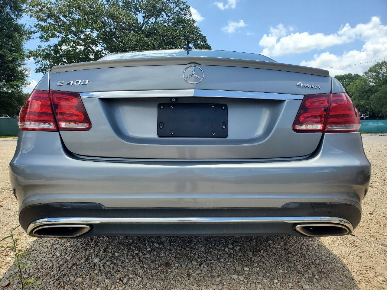 2014 Mercedes E350 OEM Rear Bumper Diffuser With Exhaust Tips  - $247.50
