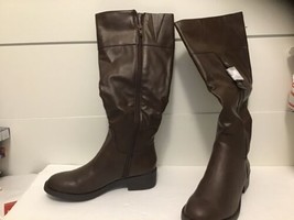 Style &amp; Co. Womens ASTARIE Closed Toe Knee High Riding Boots, Brown, Size 5.0 - £12.50 GBP