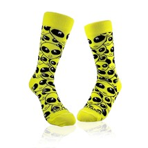 Alien Face Pattern Socks from the Sock Panda (Adult Small) - £6.33 GBP