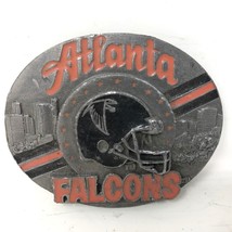 VTG Atlanta Falcons Belt Buckle 1993 Team NFL Football Siskiyou Limited Helmet - £38.71 GBP