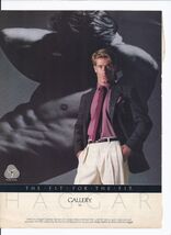 1985 Gallery By Haggar Print Ad Vintage Clothing 8.5" x 11" - $19.75