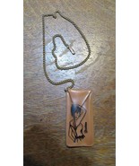 Vintage Advertising Ladies Dress Zipper Pull-Homer City State Bank-Promo - $13.54 CAD