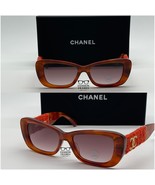 NIB Chanel CH5514 C.622/S6 Red Tweed Sunglasses w/ Gold CC Logo – 100% Auth - €260,99 EUR NIB Chanel CH5514 C.622/S6 Red Tweed Sunglasses w/ Gold CC Logo – 100% Auth - €260,99 EUR