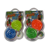 2 Packs Sticky Stretchy String Rope Tactile Fidget Toy Autism ADHD Anxiety Relie - £11.09 GBP