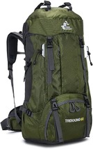 The Lightweight, Waterproof Hiking Camping Backpack With Rain Cover From... - £43.03 GBP