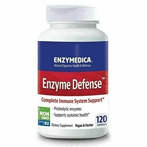 Primary image for NEW Enzymedca Enzyme Defense Immune System Support Vegan Kosher 120 Capsules