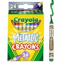 Crayola Metallic Crayons 24 Ct - £14.82 GBP