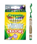 Crayola Metallic Crayons 24 Ct - £15.02 GBP
