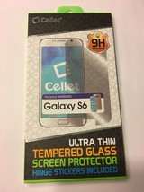 CELLET Premium Tempered Glass Screen Protector For Samsung Galaxy S6 - £8.02 GBP