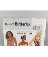 Butterick Cami Sewing Pattern B4987 Camisole Fashion Express 2-Hour Size... - £5.09 GBP