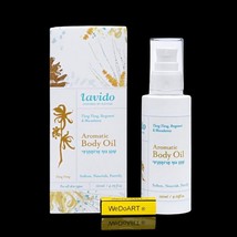 LAVIDO Aromatic Body oil -Ylang-Ylang, Bergamot &amp; macadamia 120ml-4.05FL.oz - £38.36 GBP