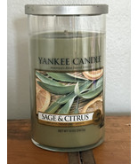 Yankee Candle Retired SAGE &amp; CITRUS - 10oz Jar New HTF - $475.79 MXN