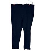 J.Jill Women Pants Premium Bi-Stretch Cuffed Side Zip  Khaki Skinny Navy... - $23.75