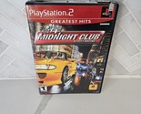 Midnight Club Street Greatest Hits Racing Sony Playstation 2 PS2 CIB Com... - $11.83